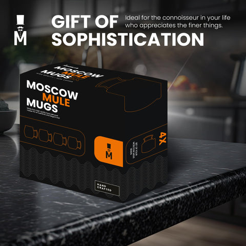Moscow-Mix regalo premium artesanal para amantes de la coctelería.