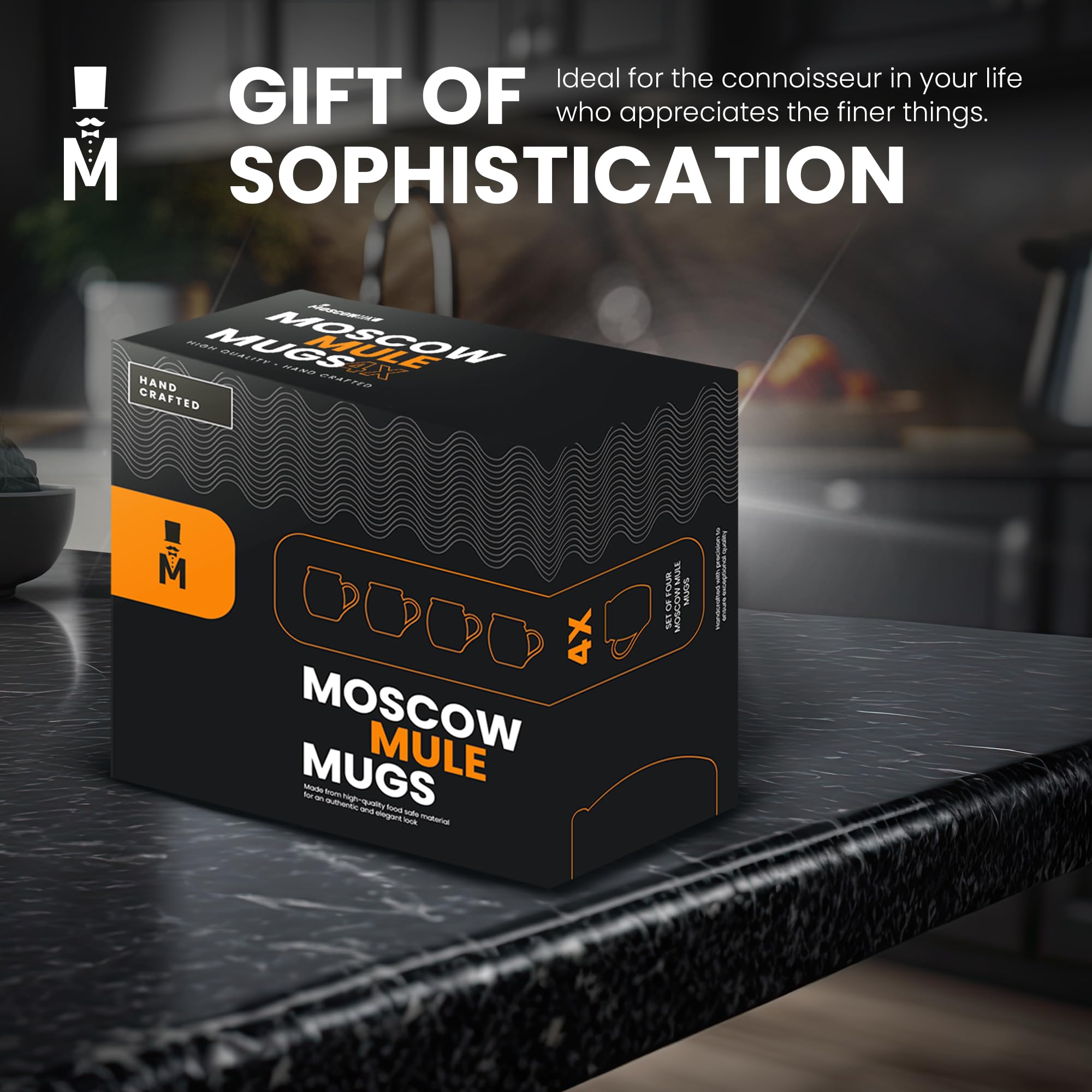 Regalo premium Moscow-Mix: copas de cobre listas para sorprender.