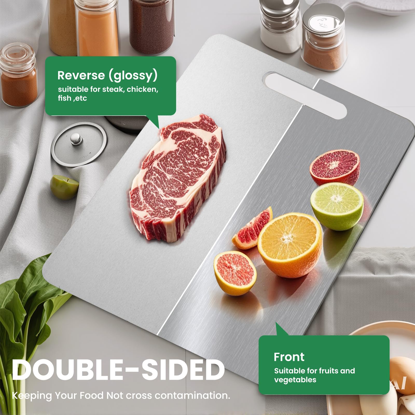 Ideal para verduras y frutas, MOSDOOK evita olores y facilita la preparación