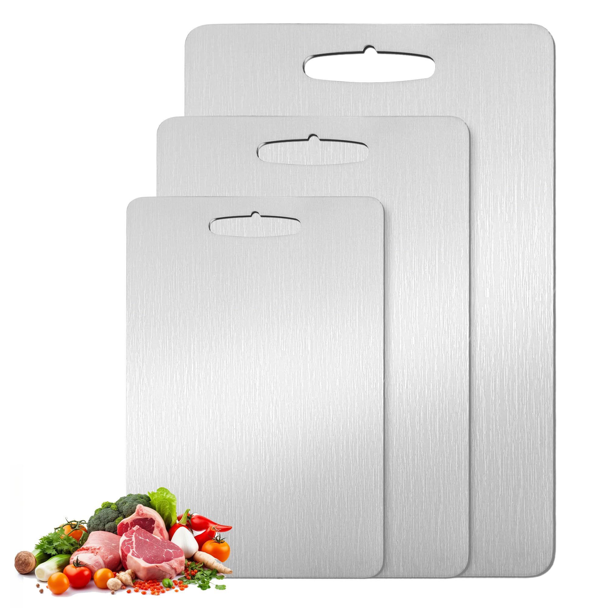Tabla MOSDOOK de titanio doble cara para higiene avanzada en la cocina