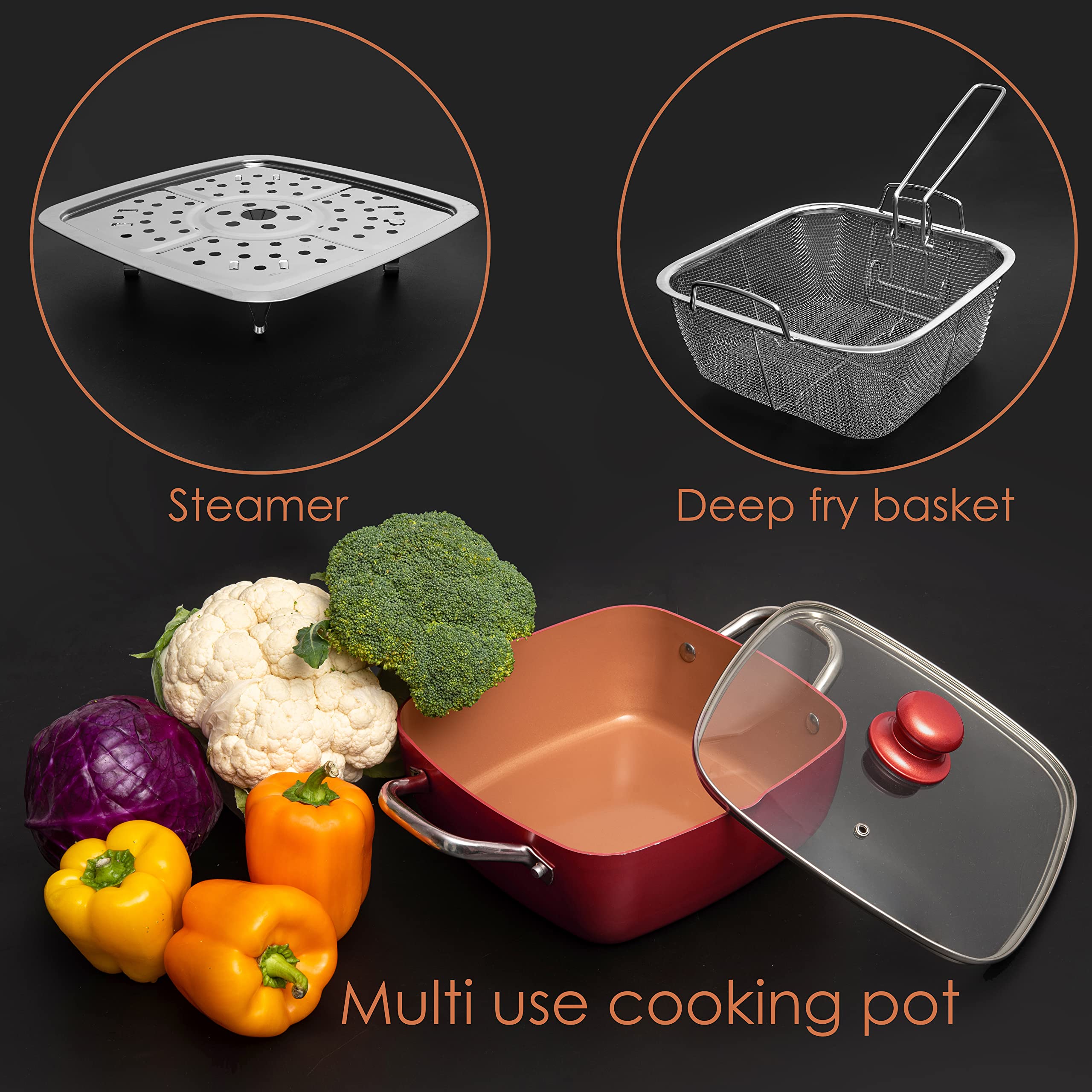 Limpieza fácil de Moss & Stone, apto lavavajillas y horno.