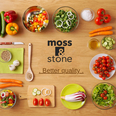 Moss & Stone mini-procesador, componentes desmontables, limpieza rápida y fácil.