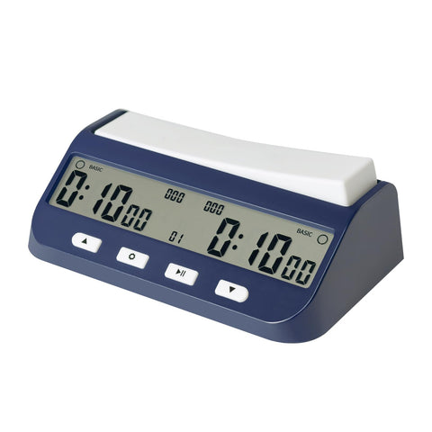 MOSTRUST reloj digital de ajedrez frontal, lectura rápida para torneos.