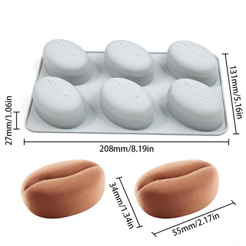 Mostsom molde silicona gelatina forma, texturas vivas y desmolde facil