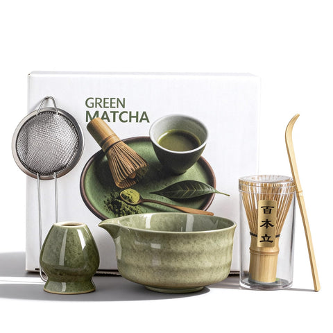 Motase tazón de matcha con pico para vertido limpio