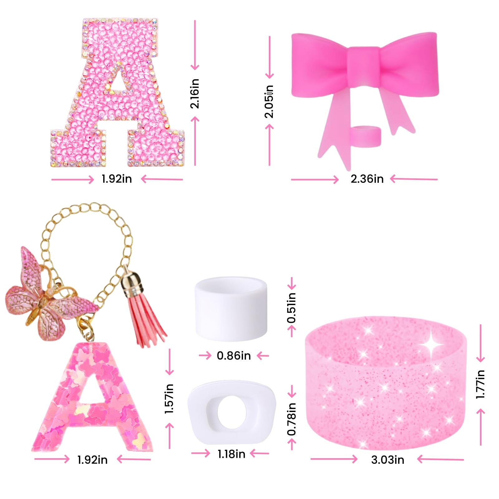 Accesorio para asa, añade encanto y facilita agarre.