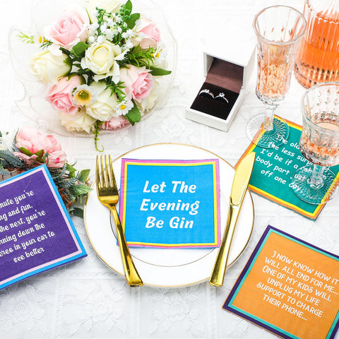 MotiMind servilletas decorativas con frases para añadir personalidad a la barra