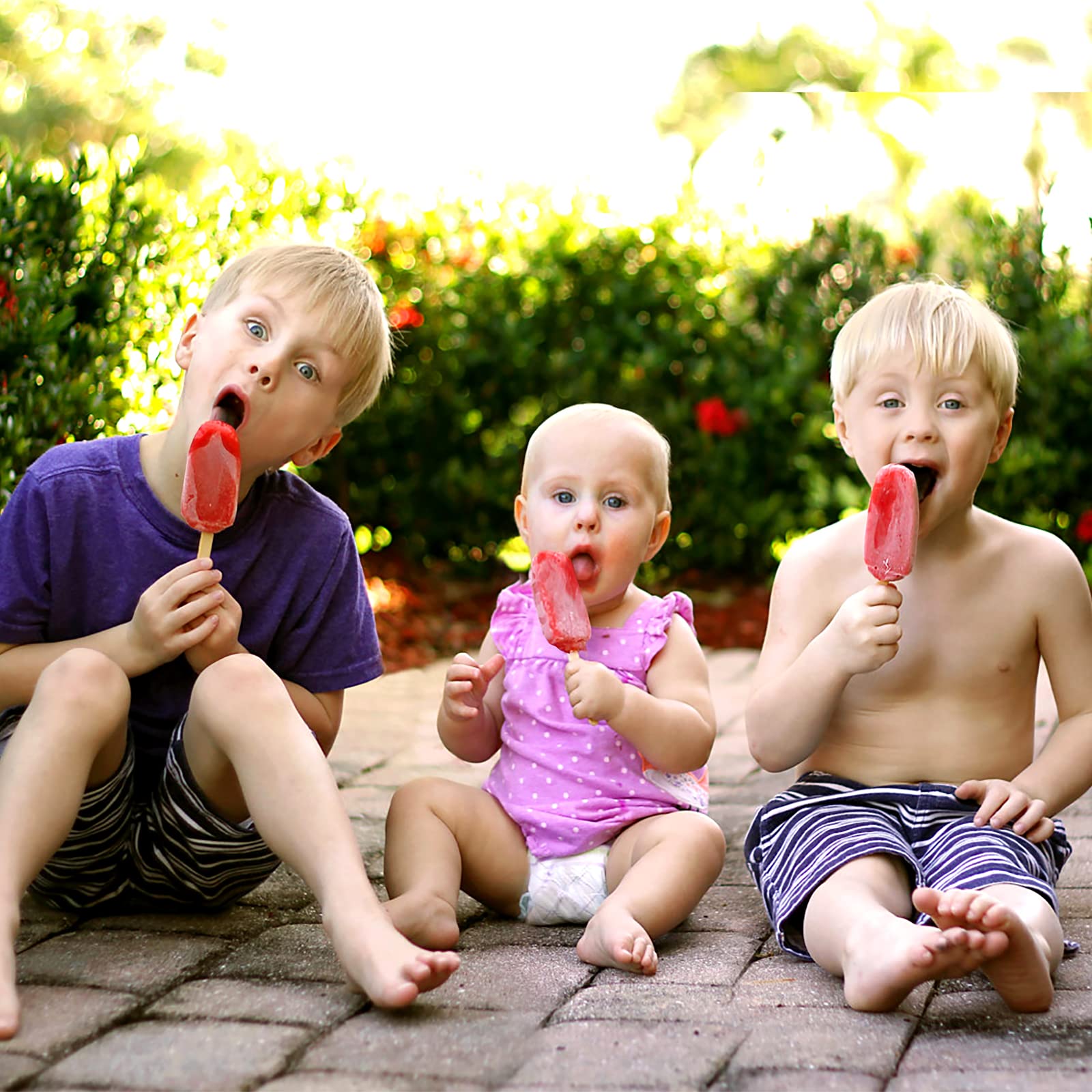 Mototo ideas de recetas con fruta y yogur para paletas.