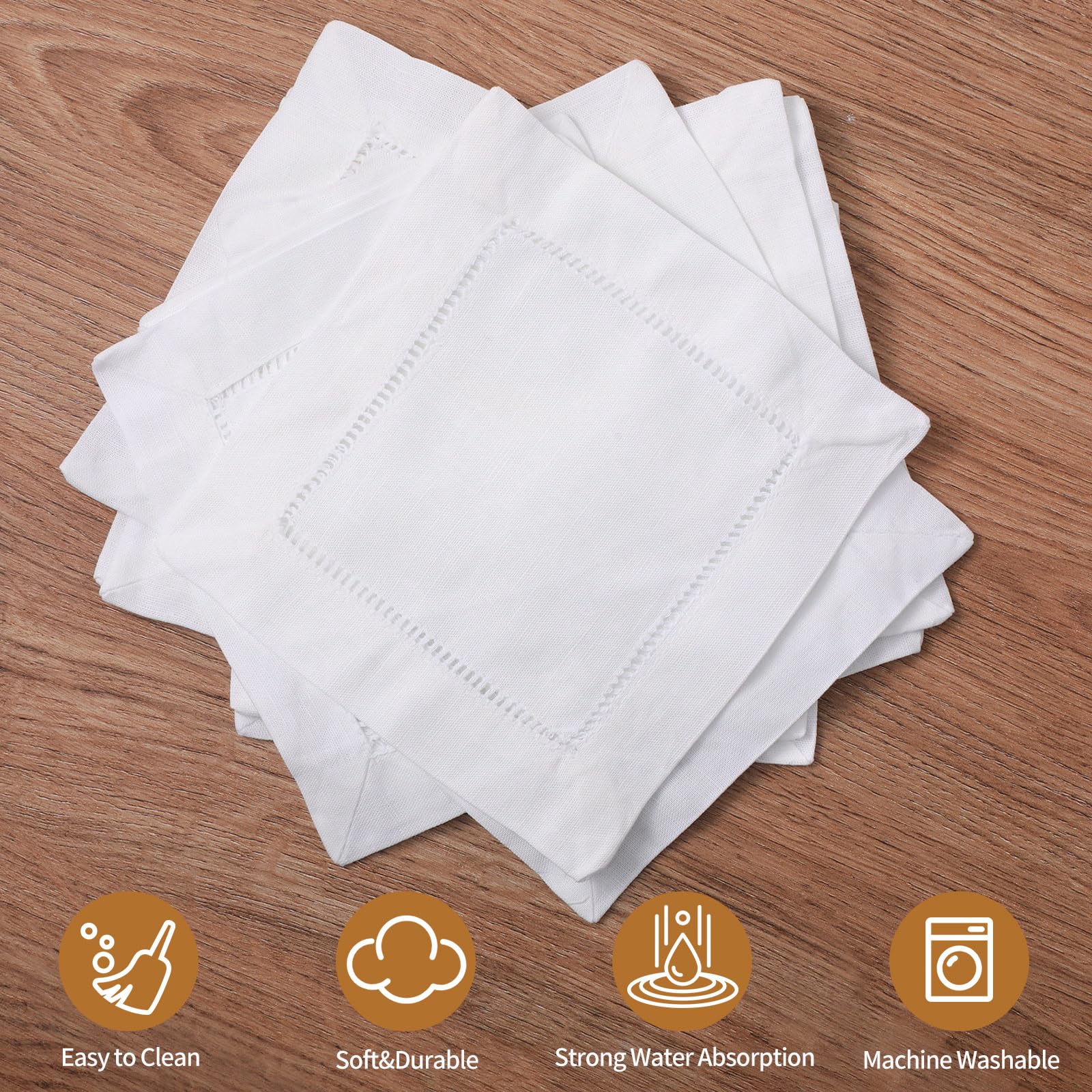 Uso versátil para eventos formales e informales con servilletas Moukeren