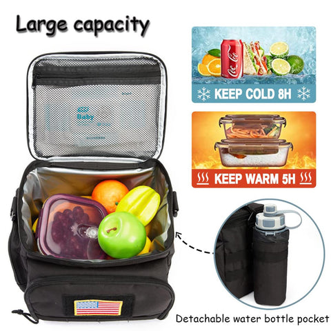 MOV COMPRA bolsa-almuerzo-tactica-para-hombres-correa-ajustable, transporte cómodo y versátil.