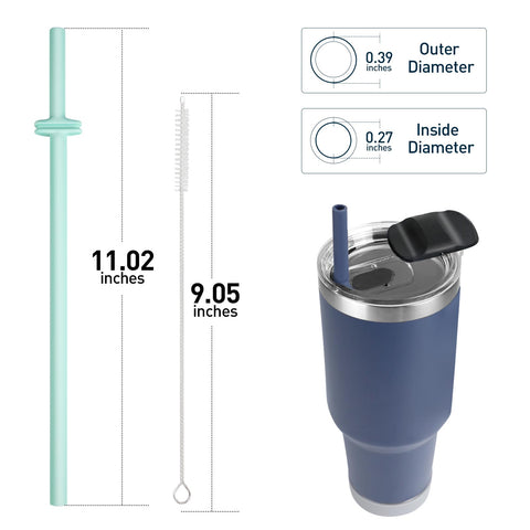 Cepillos limpiadores MOVOLIVI incluidos para limpieza fácil.