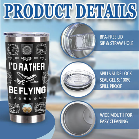 MoYueno Pilot Tumbler acero inoxidable 18/8, durable y seguro para uso diario.