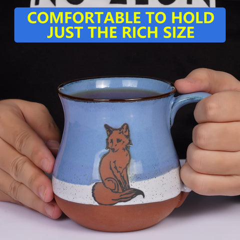 MPotTo taza zorro regalo, caja incluida para regalo o sorpresa.