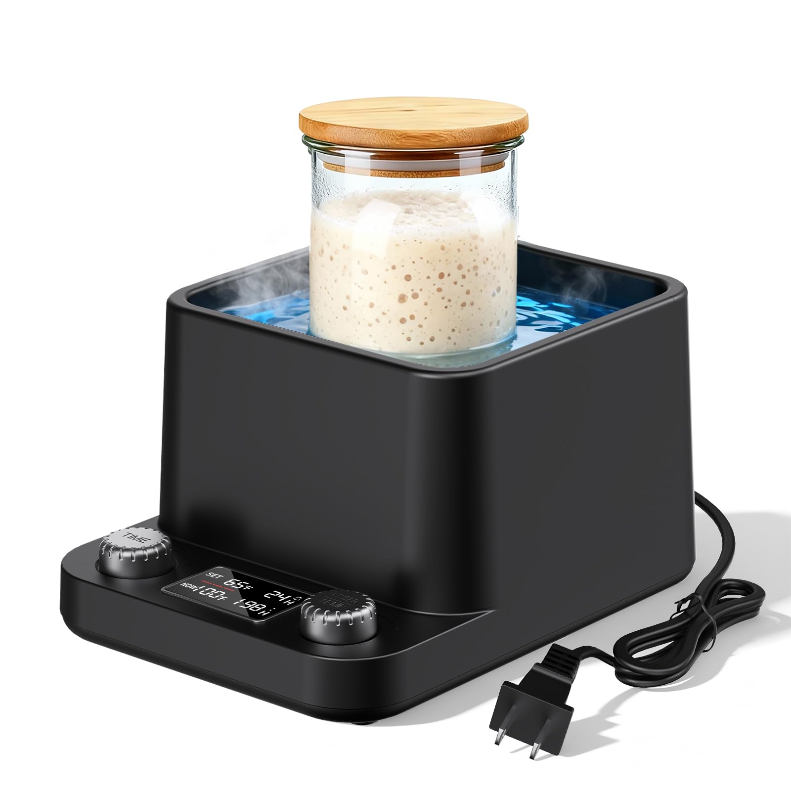 MQFORU Calentador para masa madre con calor 360° uniforme para fermentación constante.