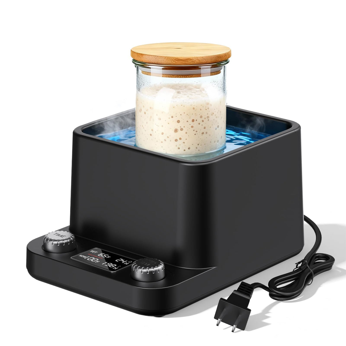 MQFORU Calentador para masa madre con calor 360° uniforme para fermentación constante.
