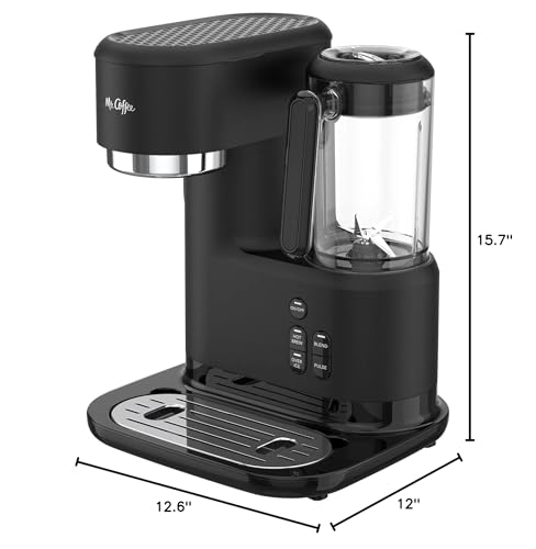 Mr. Coffee 3 en 1 diseño compacto para cocinas pequeñas.
