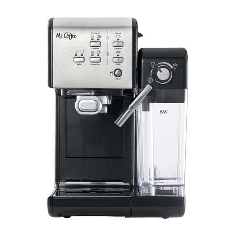 Mr. Coffee: bomba de 19 bares para bebidas tipo barista, con crema rica.