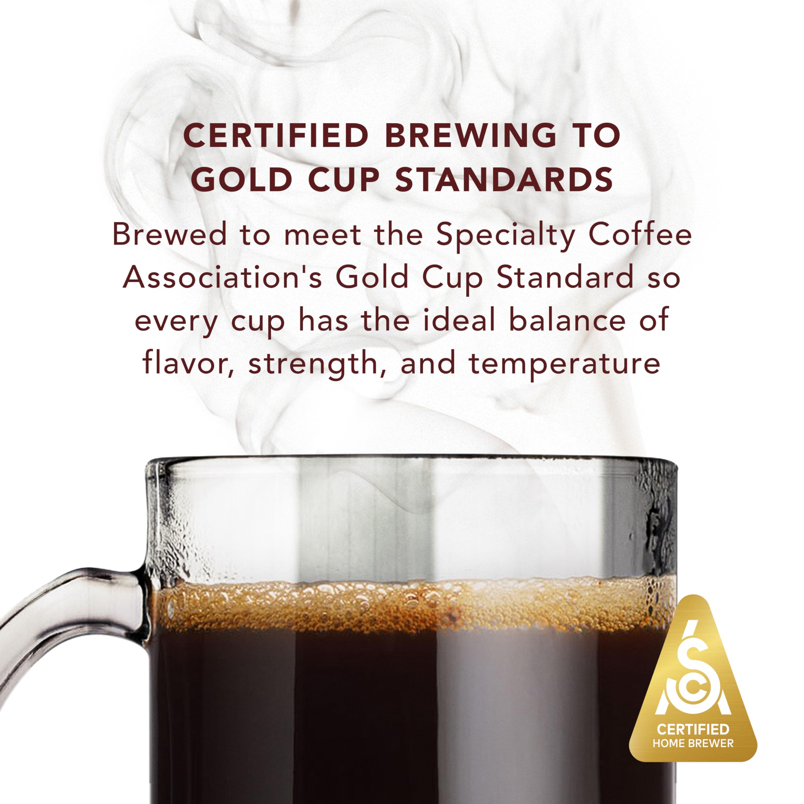 Mr. Coffee Perfect Brew: panel de control para ajustes automáticos y resultados consistentes.
