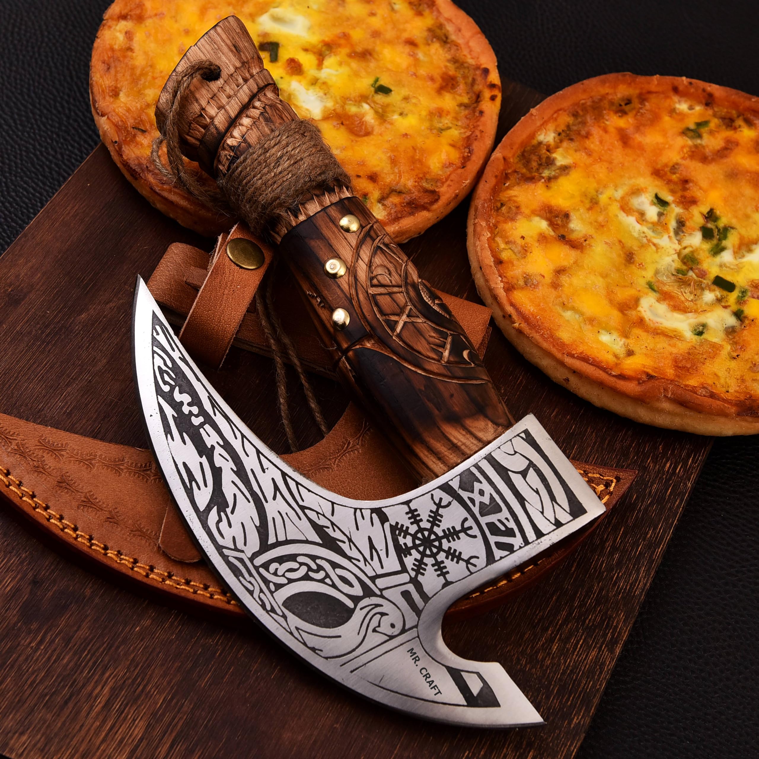 MR. CRAFT diseño ergonómico para cortar pizza de forma suave y controlada