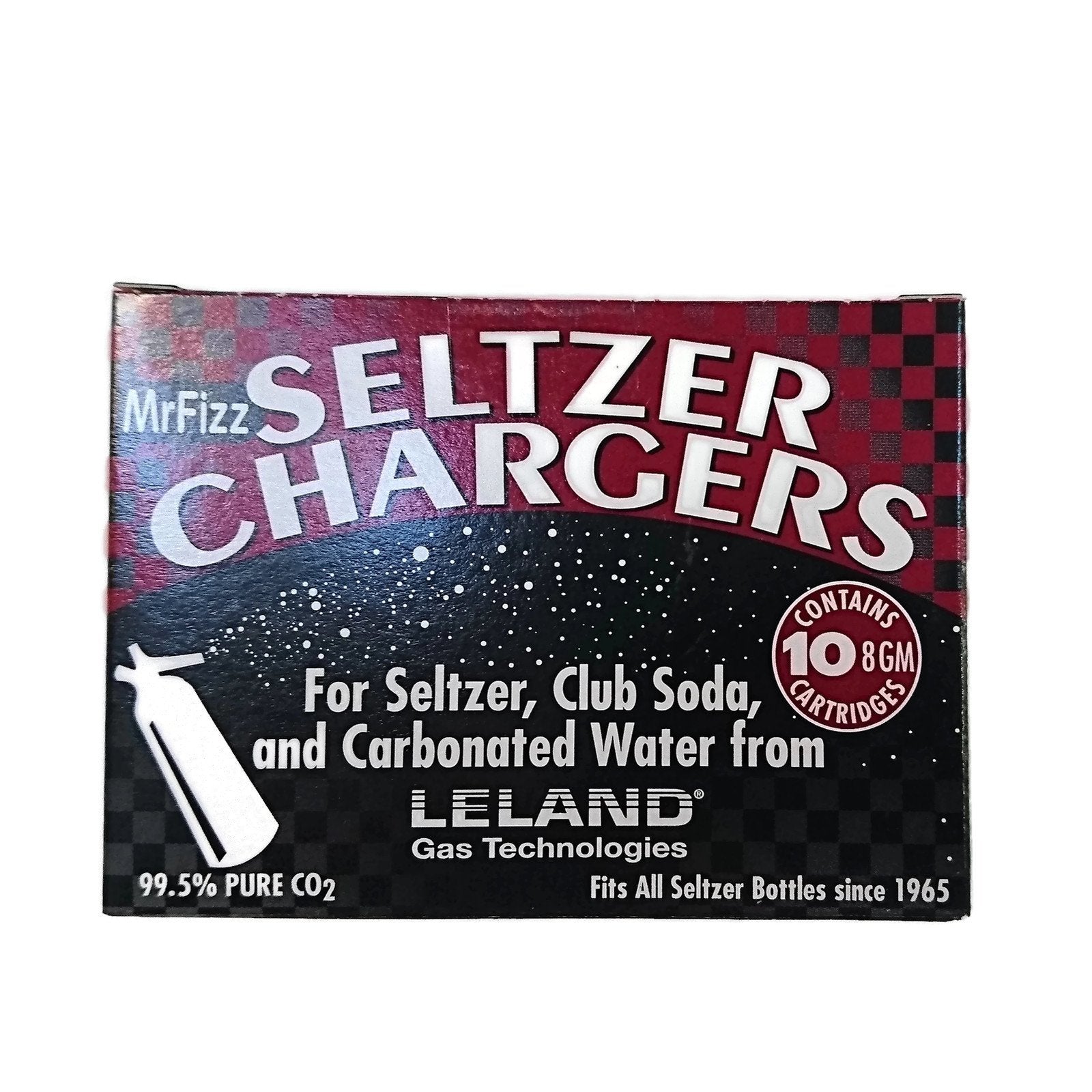 Cargador CO2 de acero inoxidable de MrFizz para uso duradero