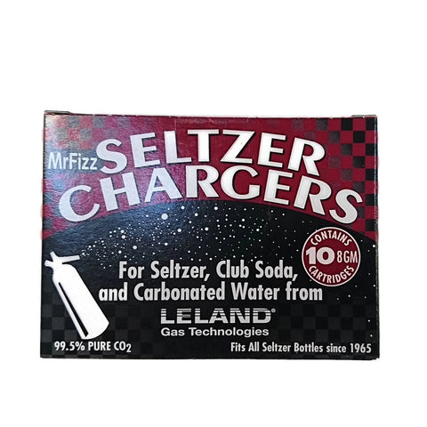 Cargador CO2 de acero inoxidable de MrFizz para uso duradero