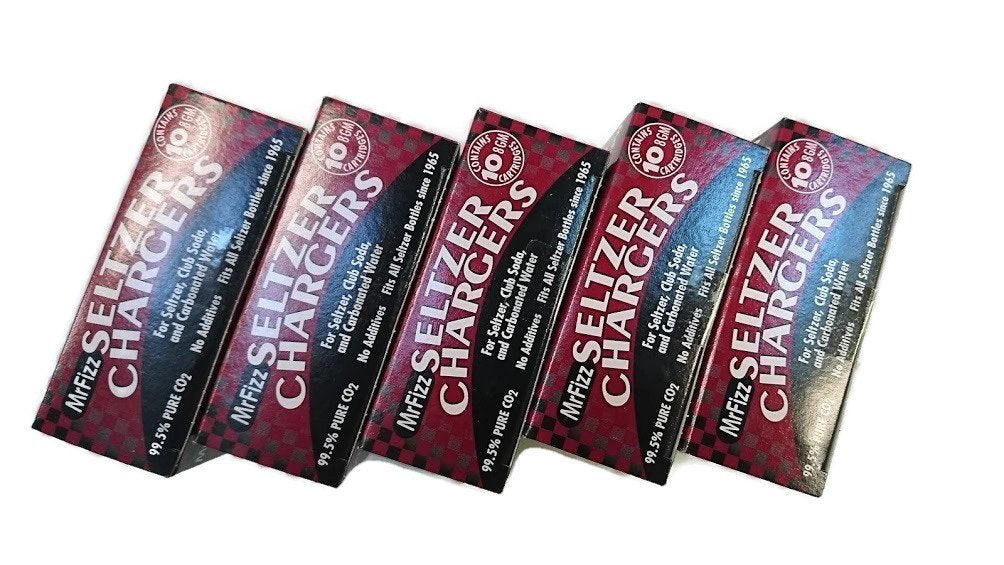 MrFizz cargador CO2 8 g para sifones de 1 litro compatibles