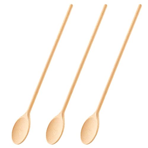 Mr.Woodware cuchara ovalada de madera para cocinar y probar sabores