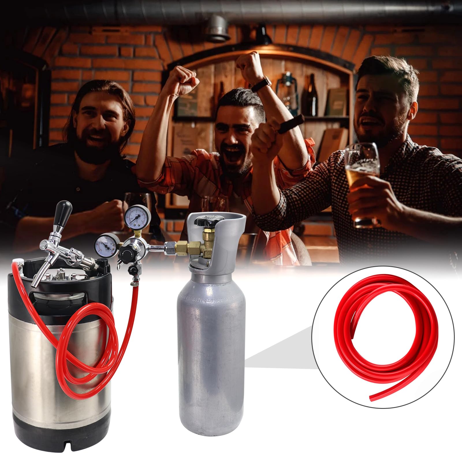 MRbrew instalación fácil para sistemas de CO2 en casa.