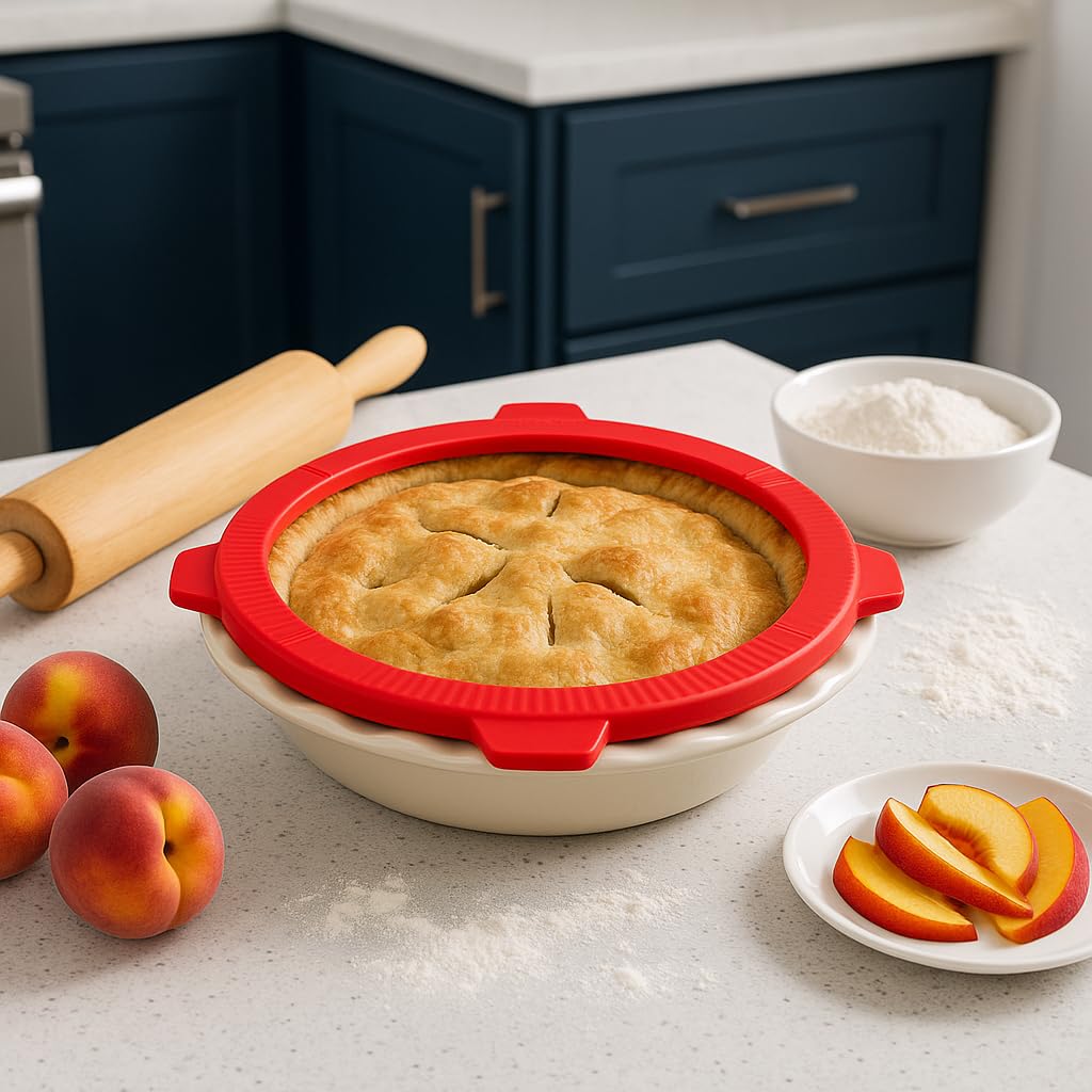 Antiadherente natural de Mrs. Anderson's Baking facilita desmoldar la tarta.