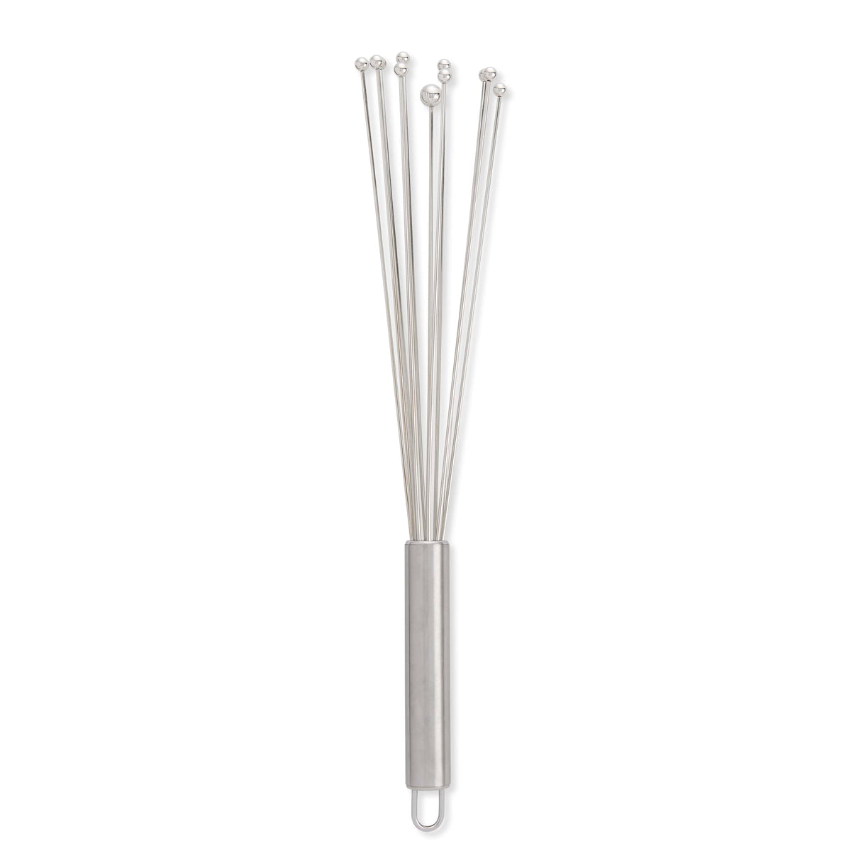 Mrs. Anderson’s Baking Ball Whisk con puntas pesadas para batidos rápidos y uniformes