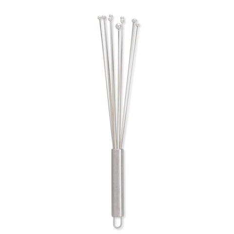 Mrs. Anderson’s Baking Ball Whisk con puntas pesadas para batidos rápidos y uniformes