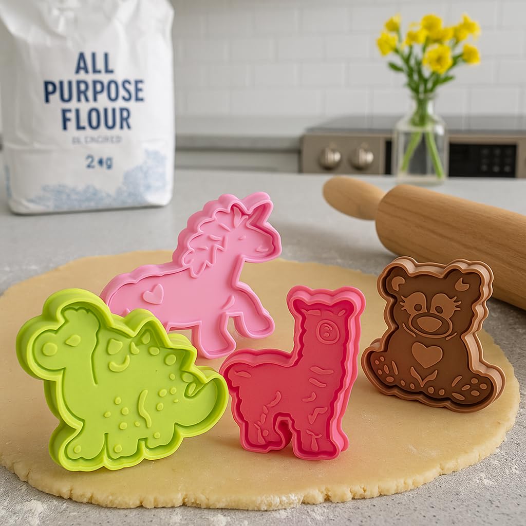 Cortador dinosaurio de Mrs. Anderson's Baking para repostería temática.