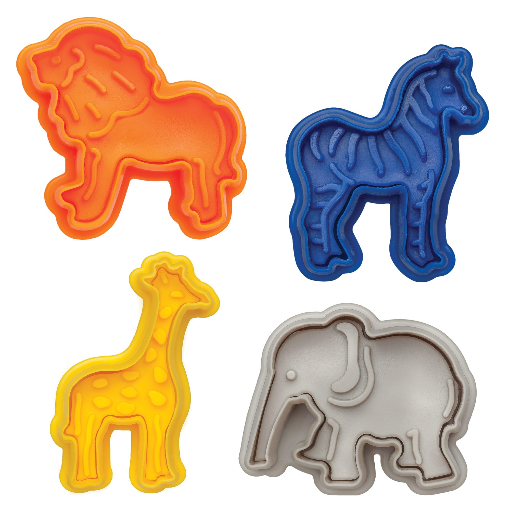Cortadores de galletas animales jirafa de Mrs. Anderson's Baking para galletas divertidas en familia.