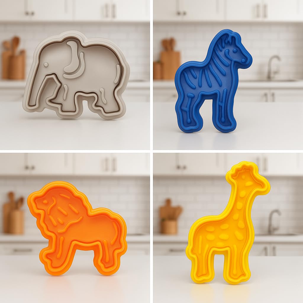 Cortador de galletas león de Mrs. Anderson's Baking para figuras temáticas.