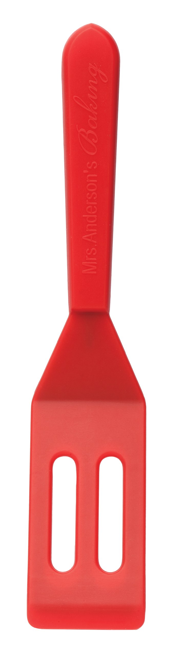 Espátula para brownies de Mrs. Anderson's Baking con borde biselado, ideal para cortar y servir brownies sin rayar.