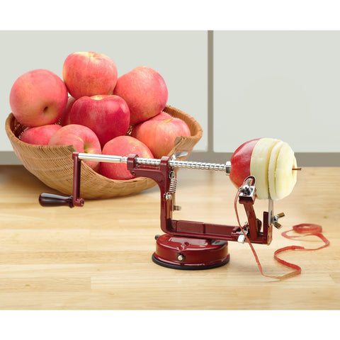Mrs. Anderson's Baking peladora de manzanas diseño compacto para cocinas pequeñas