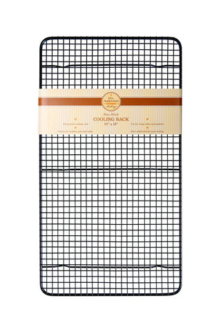 Rejilla para horno Mrs. Anderson's, apta a 500°F, uso seguro en horneados.