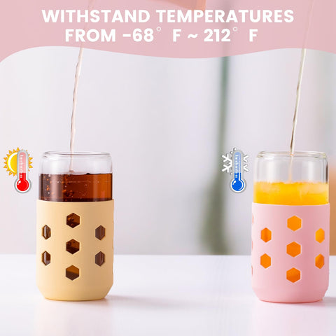Conjunto de 4 vasos MrsDry para cocina y comedor.