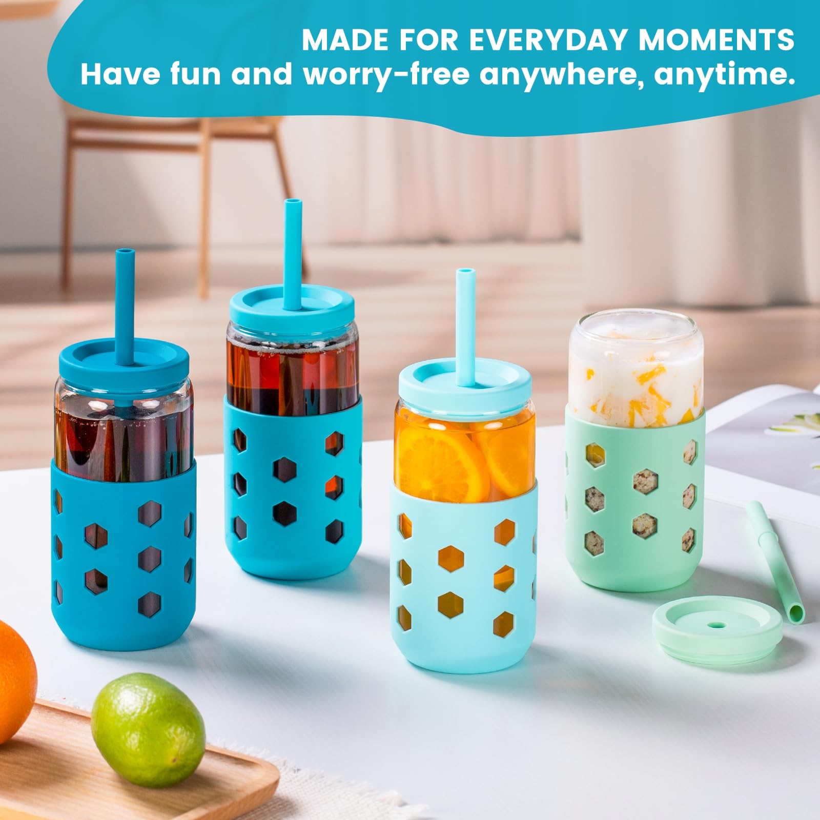 Mrsdry vaso con funda de silicona protege contra golpes durante viajes