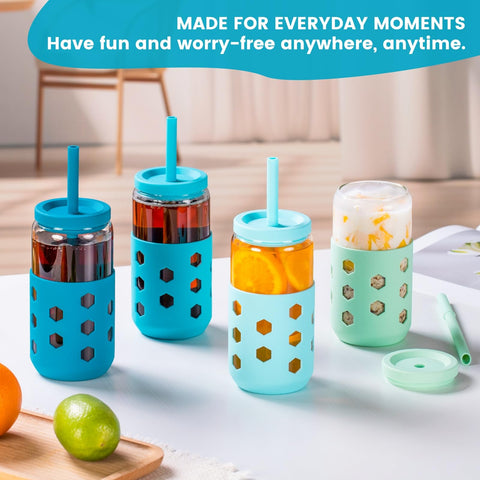 Mrsdry vaso con funda de silicona protege contra golpes durante viajes
