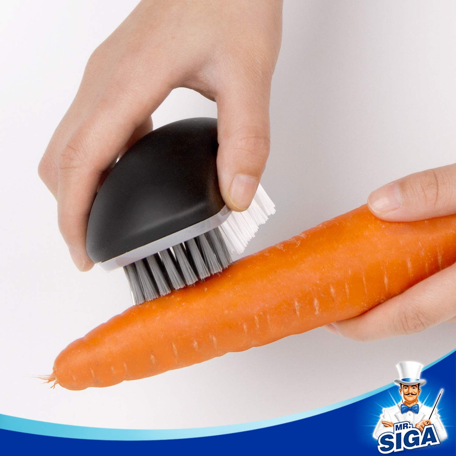 MR.SIGA cepillo ergonómico con mango para un agarre estable