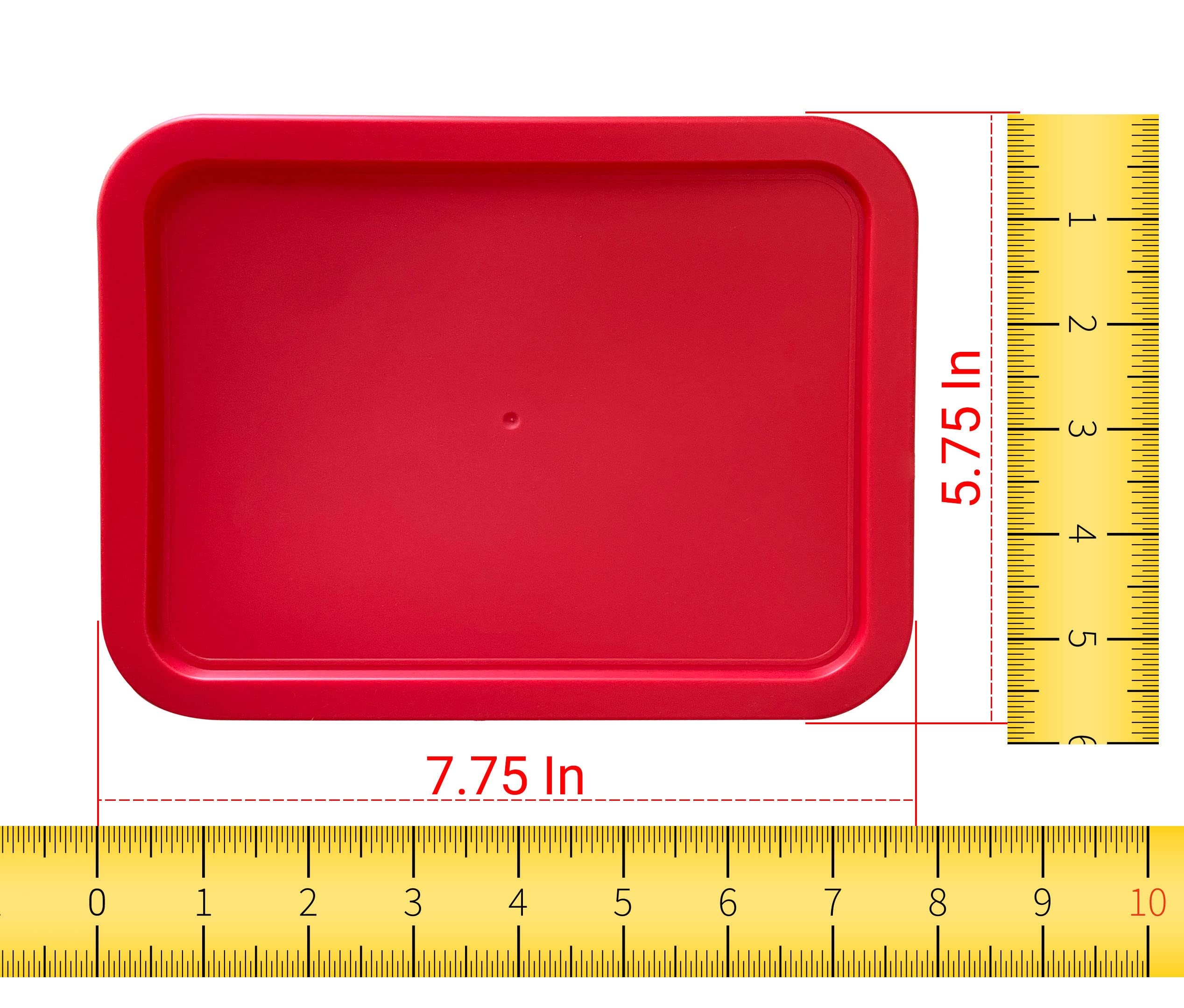 MRX Solutions detalle de la junta de la tapa Pyrex para evitar derrames.