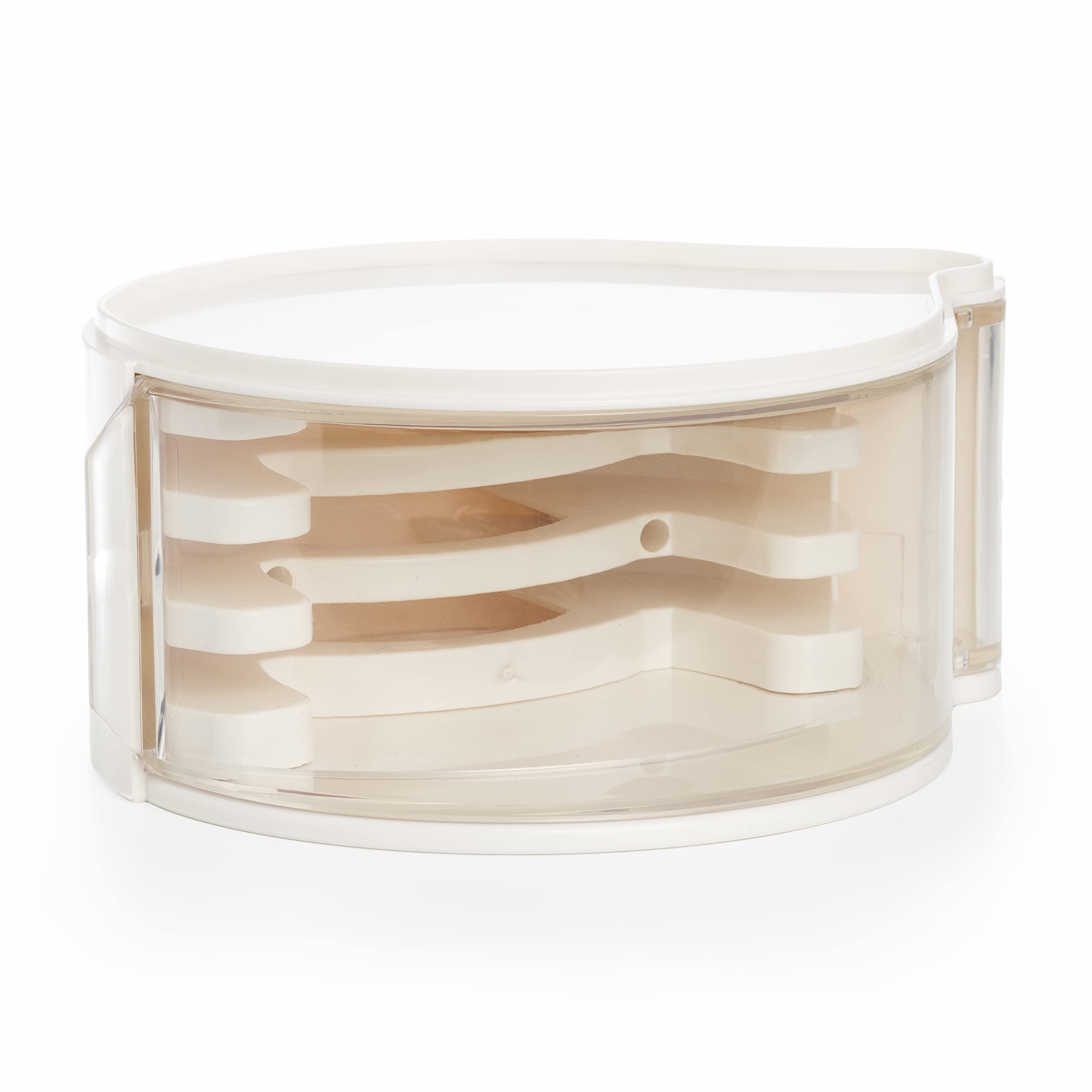 MRX Solutions portahojas para Cuisinart con tapa transparente para ver discos