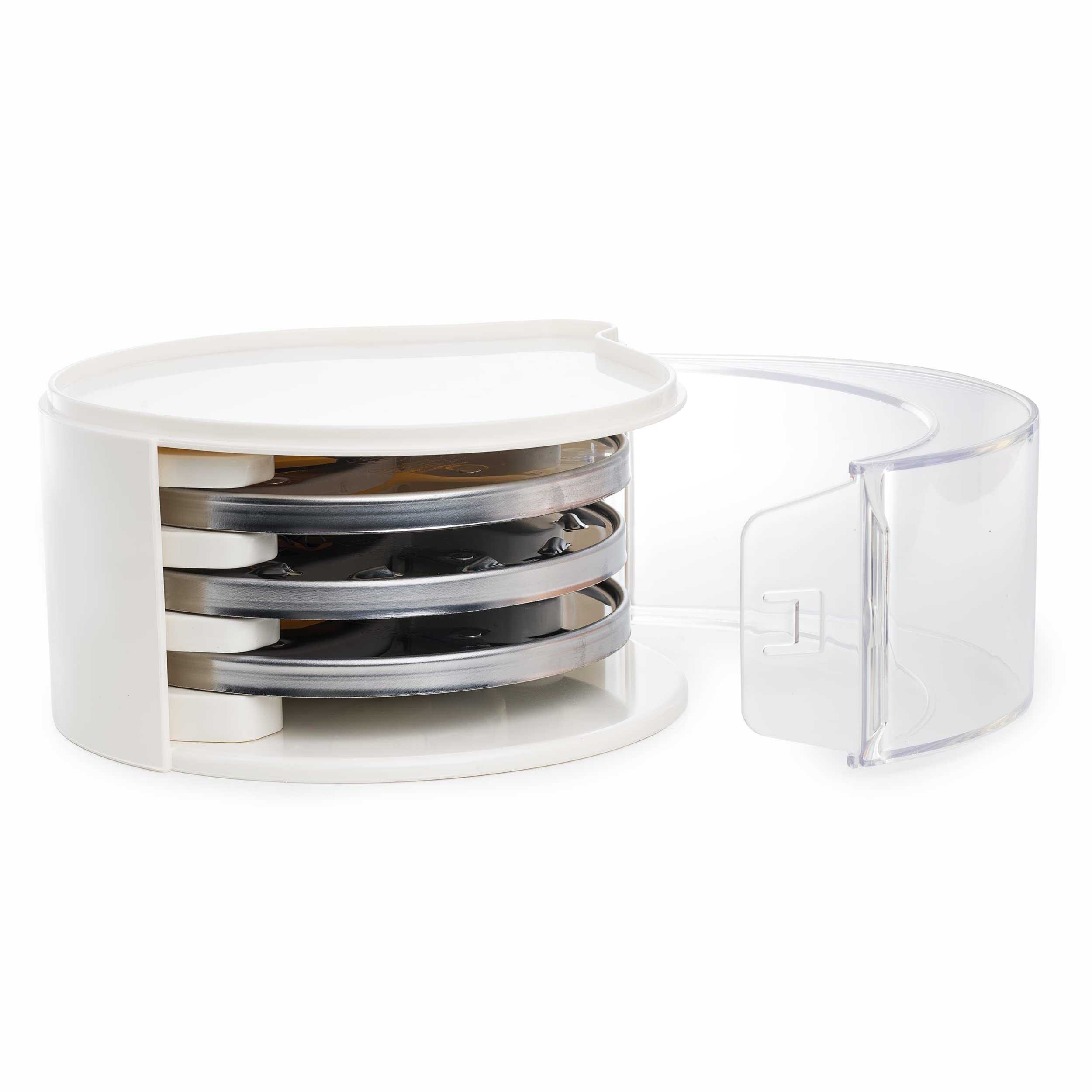 Compatibilidad amplia con modelos Cuisinart DFP y DLC para almacenar discos