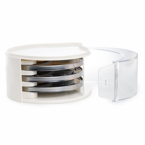 Compatibilidad amplia con modelos Cuisinart DFP y DLC para almacenar discos