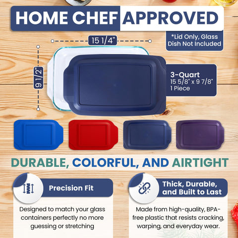 Compatibilidad de la tapa con el modelo Pyrex 233 9x13