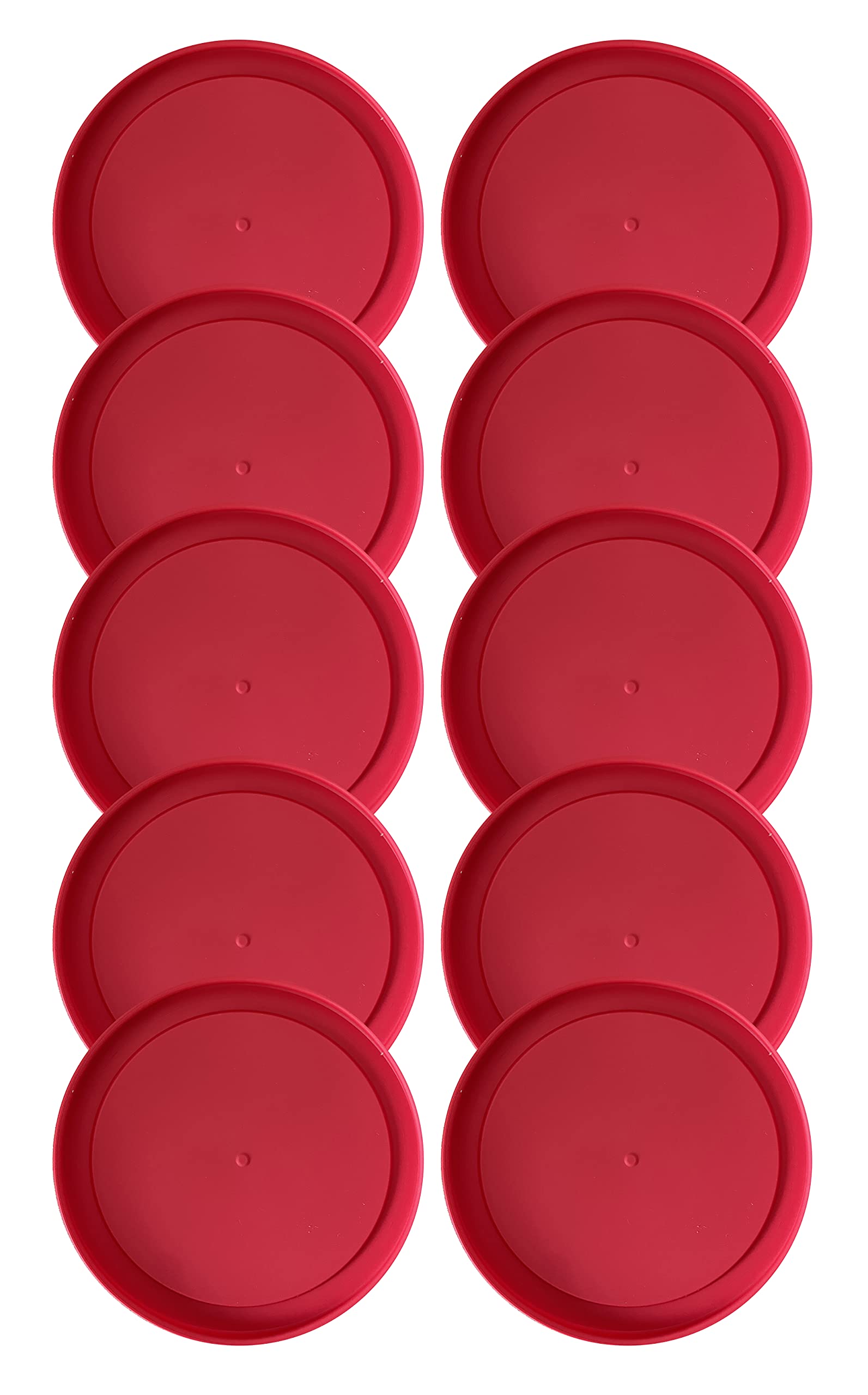 MRX Solutions tapas rojas de 5 pulgadas para Pyrex, sellado seguro
