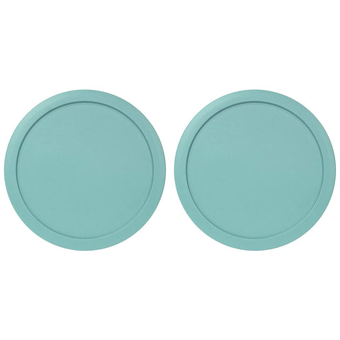 MRX Solutions tapas de 6 pulgadas turquesa para Pyrex cuatro tazas, cierre seguro.