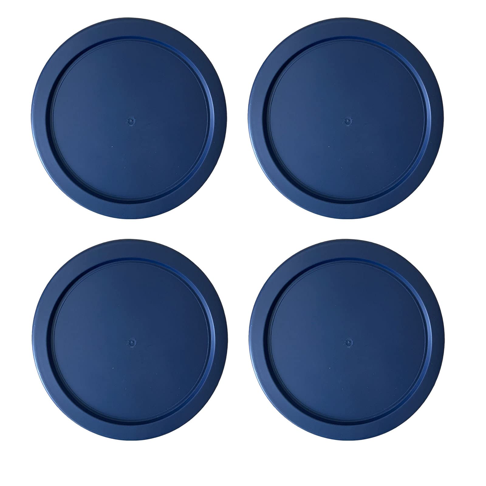MRX Solutions tapas azules para Pyrex de 2 tazas, sellado seguro para almacenamiento.