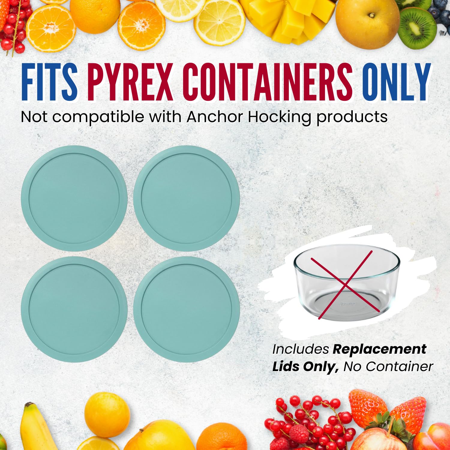 Tapa de repuesto para microondas con ventilación en 6 pulgadas de Pyrex.